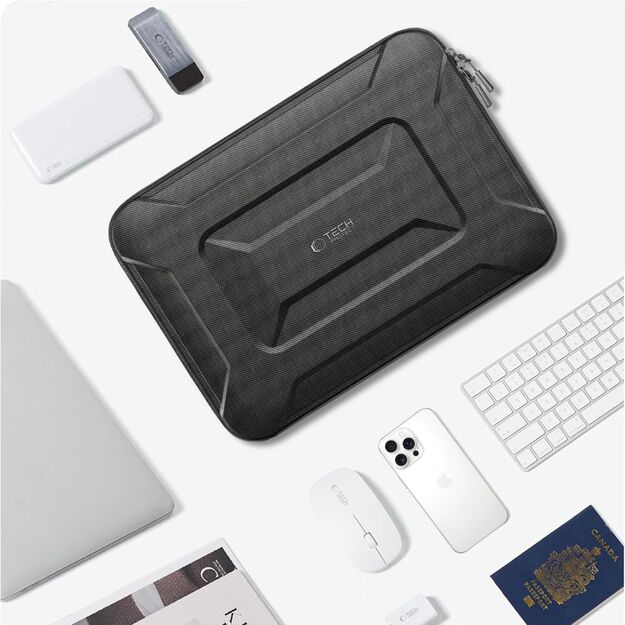 Tech-Protect Ranger-X Tactical Laptop Case for 13-14&quot  - Black 8