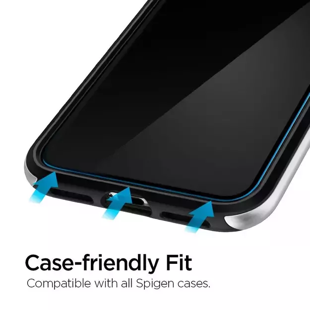 Spigen ALM Glas.tR Slim tempered glass for iPhone 11 / XR - 2 pcs. 4