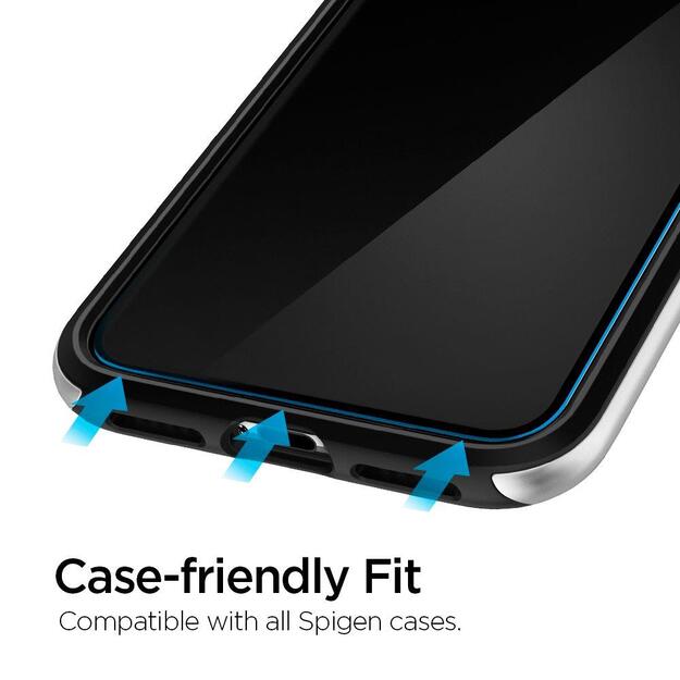 Spigen ALM Glas.tR Slim tempered glass for iPhone 11 / XR - 2 pcs. 20