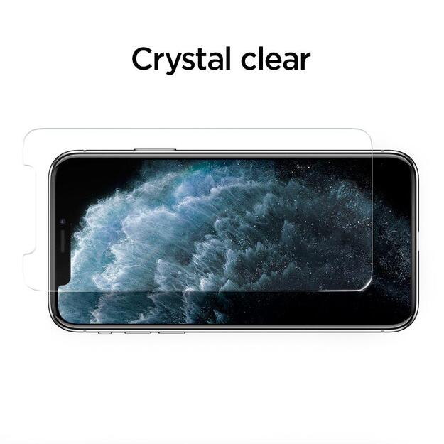 Spigen ALM Glas.tR Slim tempered glass for iPhone 11 / XR - 2 pcs. 21