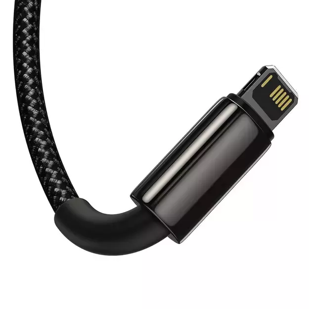 Baseus Tungsten 3in1 cable USB - USB Type C / Lightning / micro USB 3.5 A 1.5 m black (CAMLTWJ-01) 2