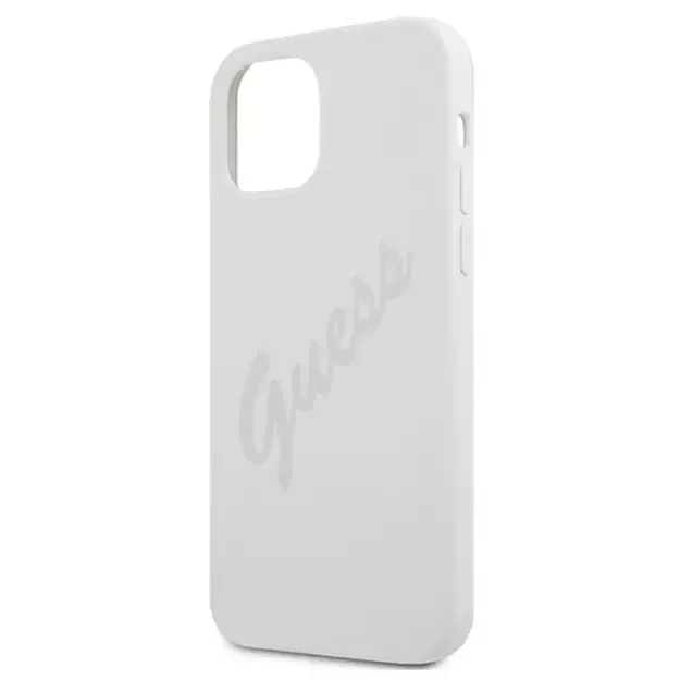 Guess GUHCP12LLSVSCR iPhone 12 Pro Max 6.7&quot  cream/cream hardcase Script Vintage 12