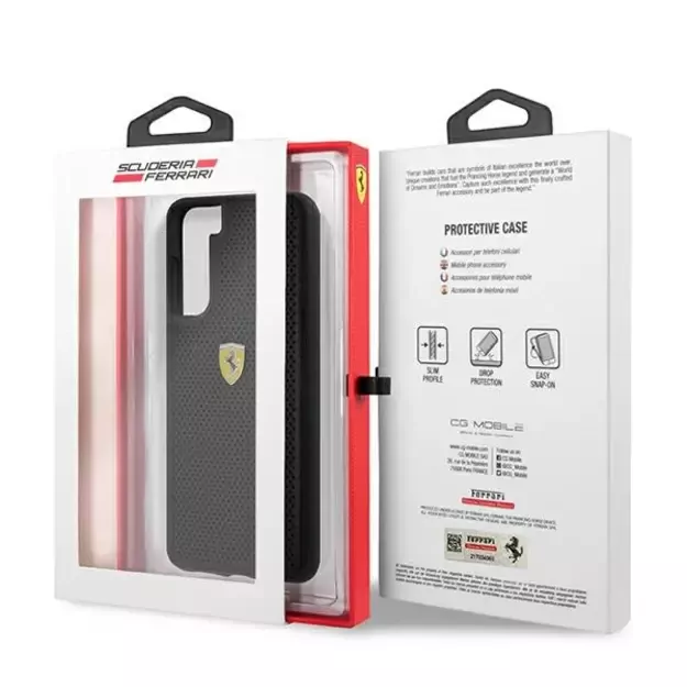 Ferrari FESPEHCS21MBK S21+ G996 black/black hardcase On Track Perforated 14