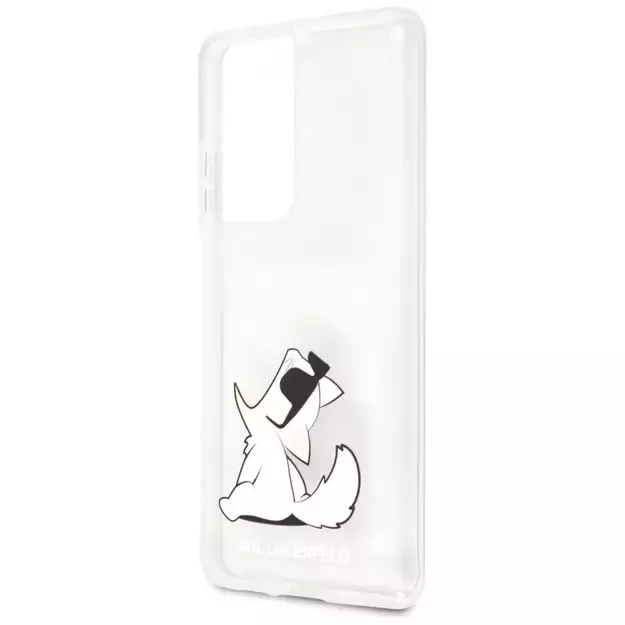 Karl Lagerfeld KLHCS21LCFNRC S21 Ultra G998 hardcase transparent Choupette Fun 12