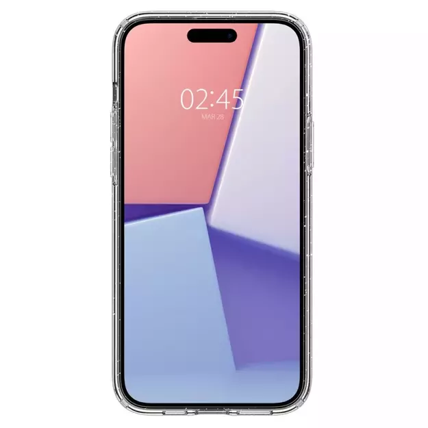 Spigen Liquid Crystal iPhone 15 Plus Case - Clear Glitter 3