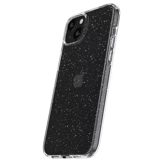 Spigen Liquid Crystal iPhone 15 Plus Case - Clear Glitter 27