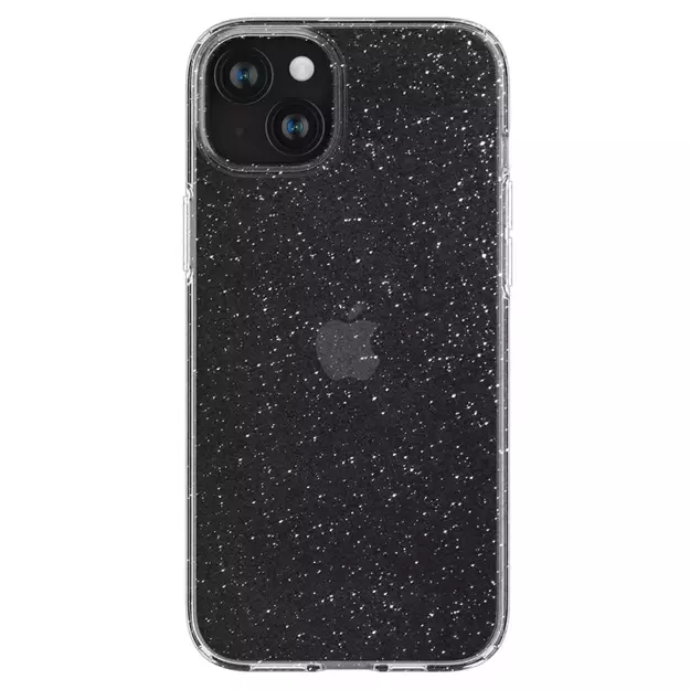 Spigen Liquid Crystal iPhone 15 Plus Case - Clear Glitter 1
