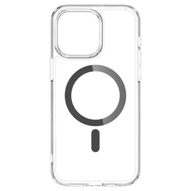 Spigen Ultra Hybrid Mag case with MagSafe for iPhone 15 Pro Max - graphite 26