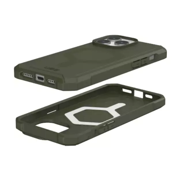 UAG Essential Armor MagSafe case for iPhone 15 Pro Max - green 4