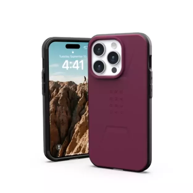 UAG Civilian MagSafe case for iPhone 15 Pro - purple 3