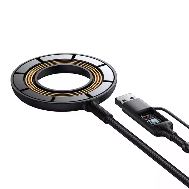 Joyroom wireless magnetic charger 15W black (JR-WQM03) 2