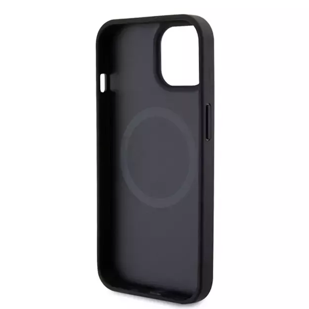 Ferrari FEHMP15SPTEK iPhone 15 6.1&quot  black/black hardcase Carbon Metal Logo MagSafe 7