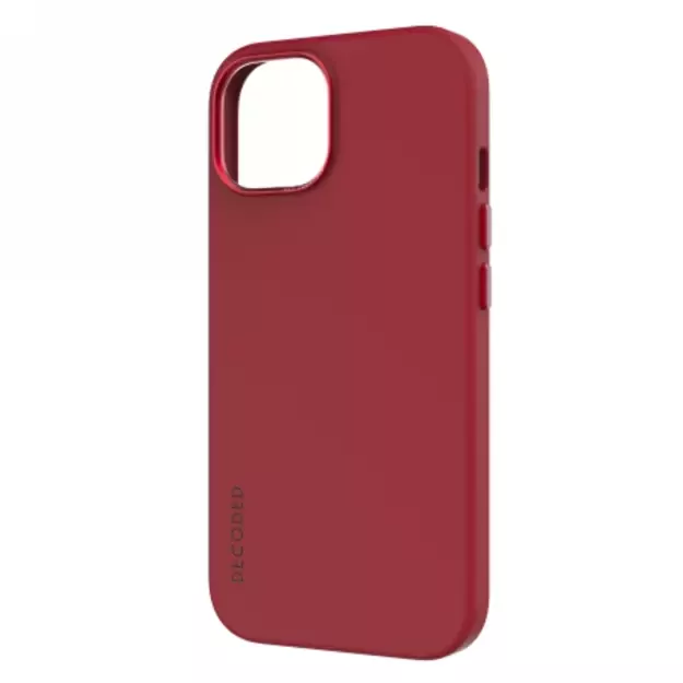 Decoded Silicone Case with MagSafe for iPhone 15 Plus - red 1
