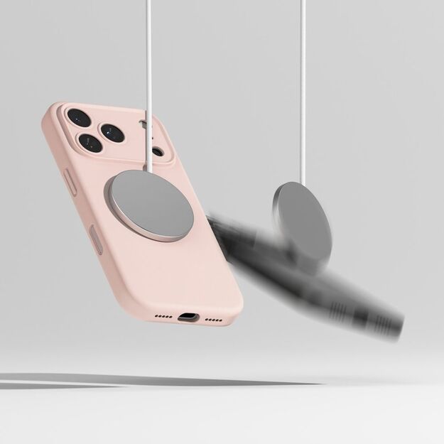 Ringke Silicone Magnetic MagSafe Case for iPhone 17 Pro - Pink 7