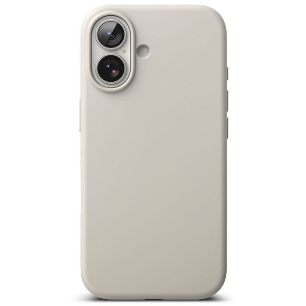 Ringke Silicone Magnetic MagSafe Case for iPhone 17 - Beige 3