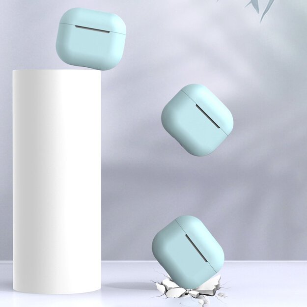 Case for AirPods 2 / AirPods 1 silicone soft cover for headphones white (case C) 5