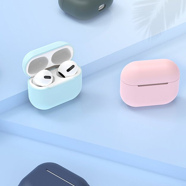 Case for AirPods 2 / AirPods 1 silicone soft cover for headphones white (case C) 2