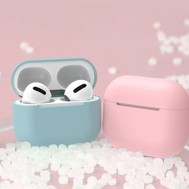 Case for AirPods 2 / AirPods 1 silicone soft cover for headphones white (case C) 3