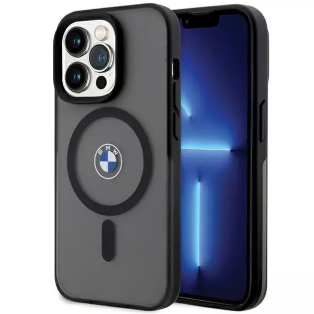 BMW IML Signature MagSafe Case for iPhone 15 Pro - Black