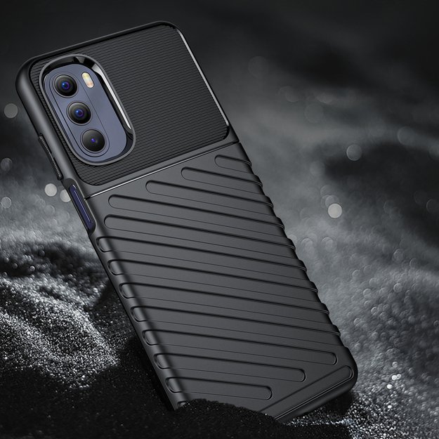 Thunder Case flexible armored cover for Motorola Moto G Stylus 2022 black 11