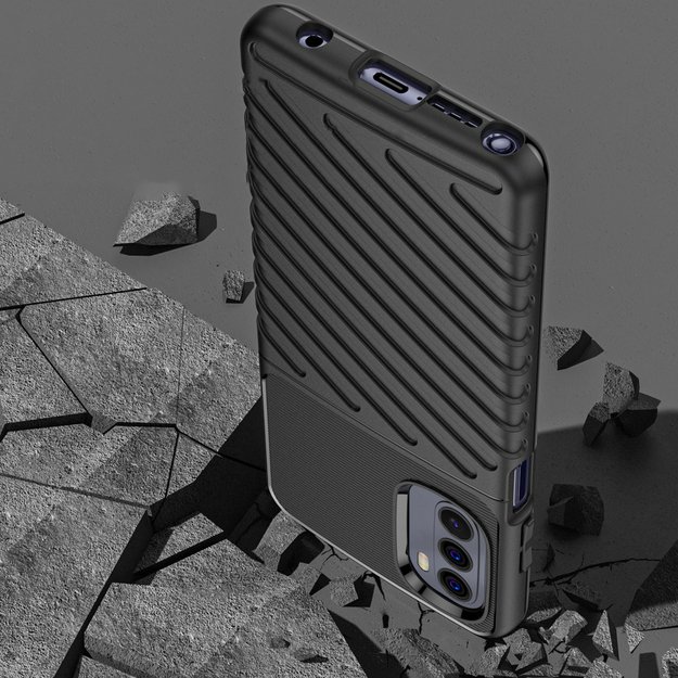 Thunder Case flexible armored cover for Motorola Moto G Stylus 2022 black 13