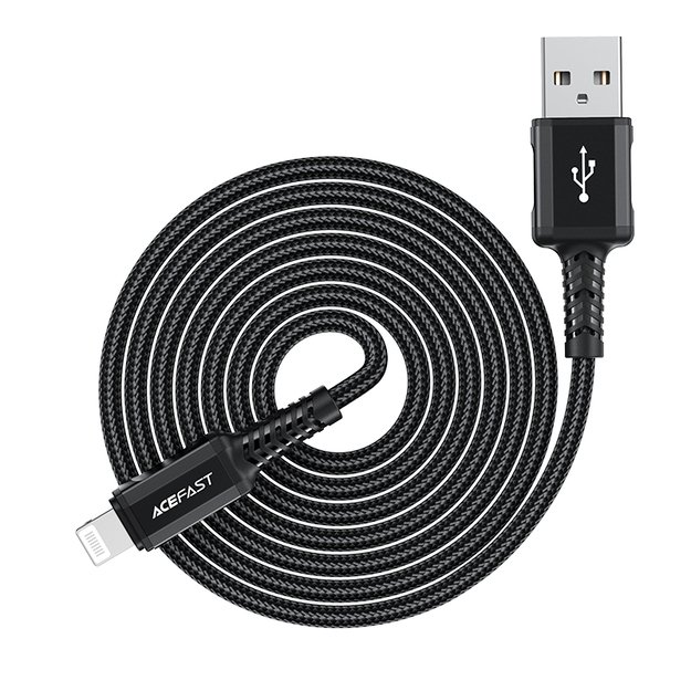 Acefast MFI USB - Lightning cable 1.8m, 2.4A black (C4-02 A Black) 16