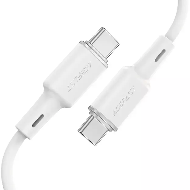 Acefast C2-03-CC USB-C - USB-C PD QC cable 60W 3A 480Mb/s 1.2m - white 2