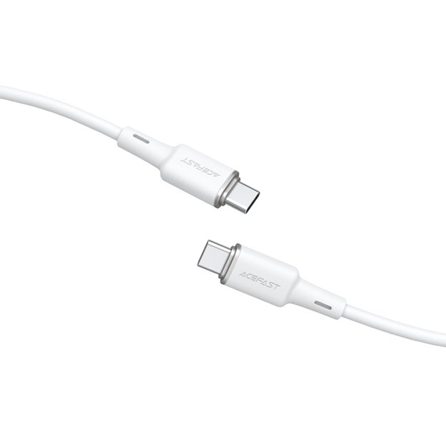 Acefast C2-03-CC USB-C - USB-C PD QC cable 60W 3A 480Mb/s 1.2m - white 12