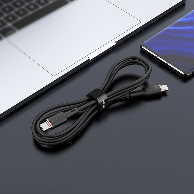Acefast C2-03-CC USB-C - USB-C PD QC cable 60W 3A 480Mb/s 1.2m - white 16