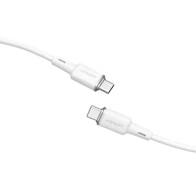 Acefast C2-03-CC USB-C - USB-C PD QC cable 60W 3A 480Mb/s 1.2m - white 1