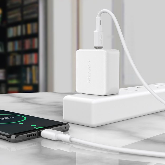 Acefast C2-03-CC USB-C - USB-C PD QC cable 60W 3A 480Mb/s 1.2m - white 17