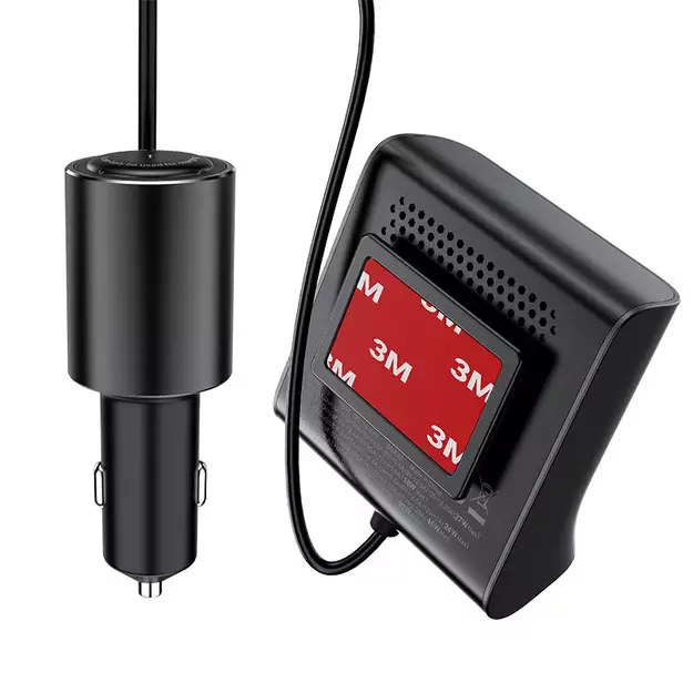 Acefast car charger 90W USB Type C / 3x USB / cigarette lighter socket, PPS, PD3.0, QC3.0, AFC, FCP charging station black (B8 black) 2