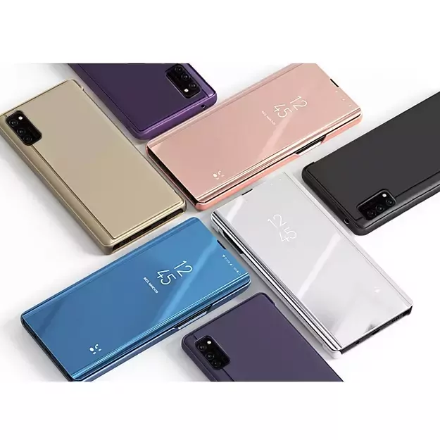Clear View Case flip cover for Samsung Galaxy A03s (166.5) black 11