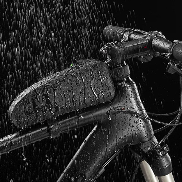 Rockbros AS-019-1 bicycle frame bag waterproof 1.6 l - black 7
