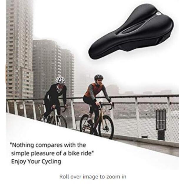Rockbros LF047-B silicone gel bicycle seat cover size L - black 9