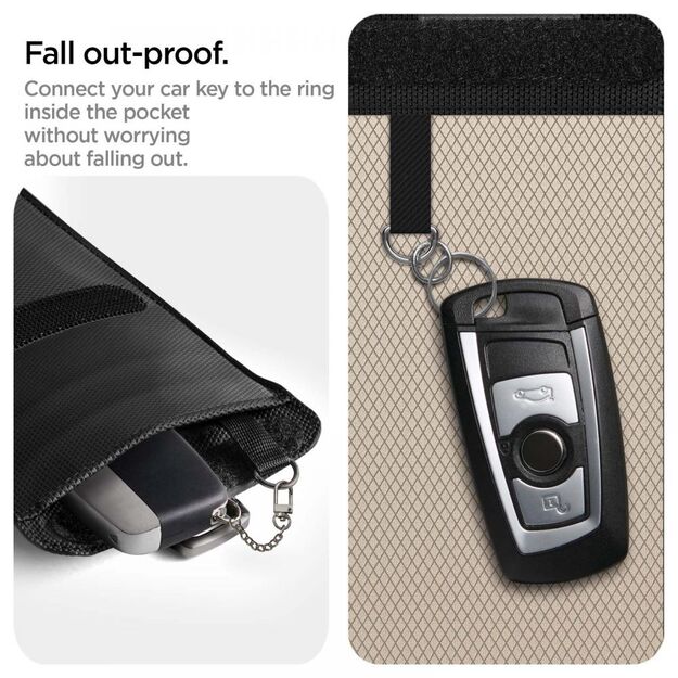 Anti-theft Spigen Pouch Keyless RFID Signal Blocker - black 18