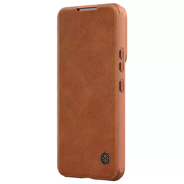 Nillkin Qin Leather Pro Case Case for Samsung Galaxy S22+ (S22 Plus) Camera Protector Holster Cover Flip Case Brown 11