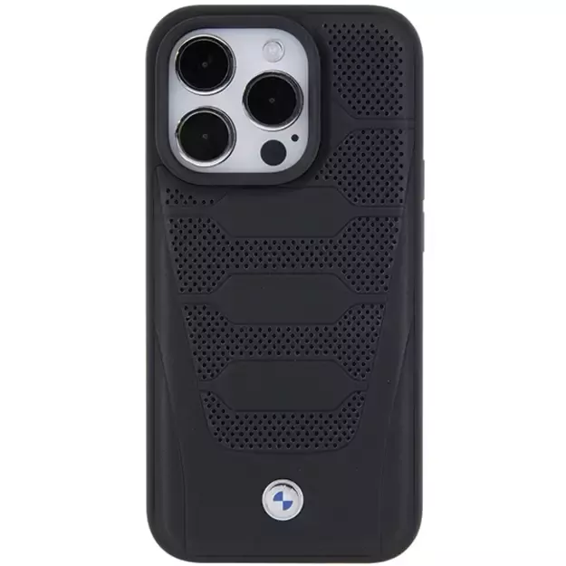 BMW Leather Seats Pattern case for iPhone 15 Pro Max - black 2