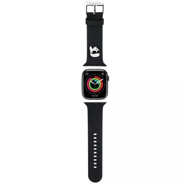 Karl Lagerfeld 3D Rubber Karl Head strap for Apple Watch 38/40/41mm - black