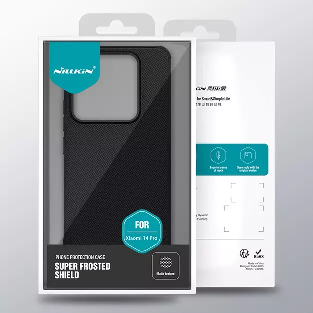 Nillkin Super Frosted Shield Pro reinforced case for Xiaomi 14 Pro - black 24