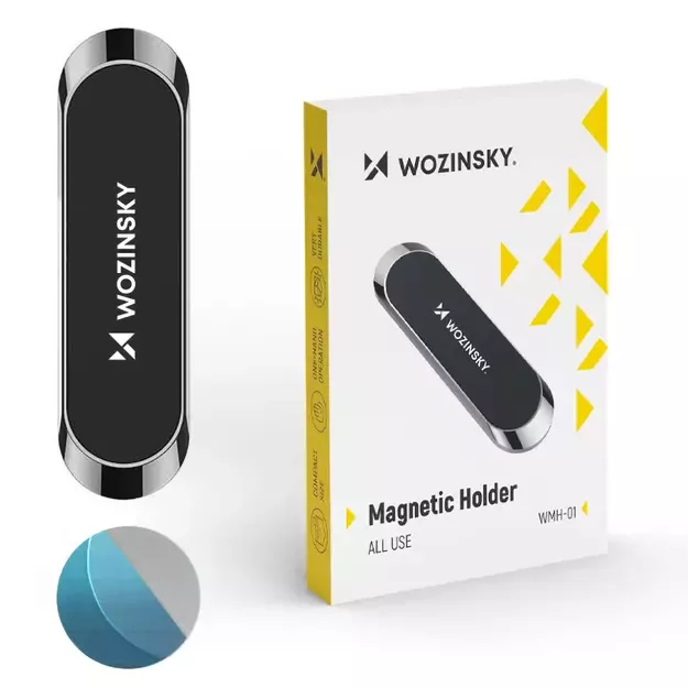 Wozinsky Magnetic Dashboard Mount Adhesive Black (WMH-01) 2