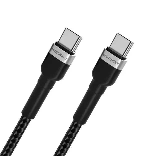 Wozinsky WNBCC2 USB-C / USB-C PD 65W cable 2 m - black 3