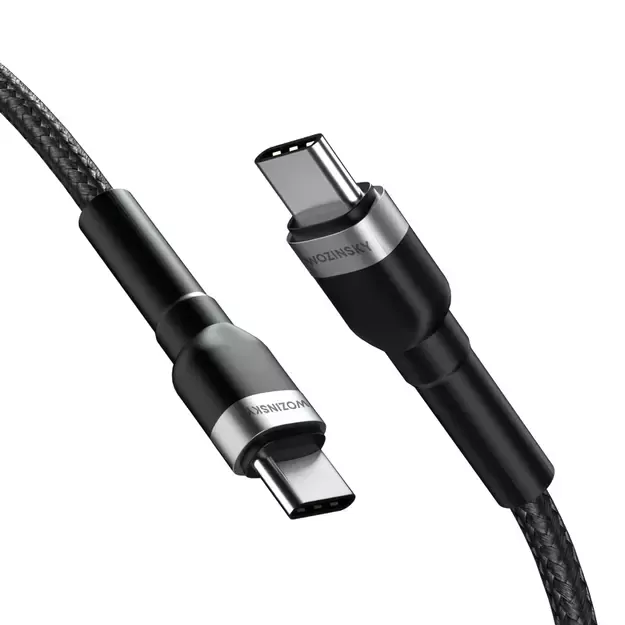 Wozinsky WNBCC2 USB-C / USB-C PD 65W cable 2 m - black 1