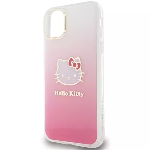 Hello Kitty IML Gradient Electrop Kitty Head Case for iPhone 11 / Xr - Pink 5