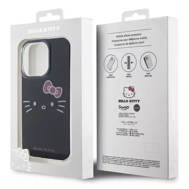 Hello Kitty IML Kitty Face case for iPhone 14 Pro - black 12
