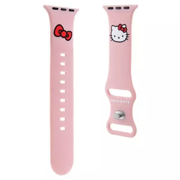 Hello Kitty Silicone Kitty Head strap for Apple Watch 38/40/41mm - pink 2