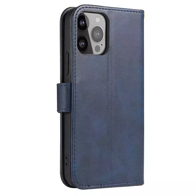 Magnet Case for Samsung S24 Ultra with flap and wallet - blue 9