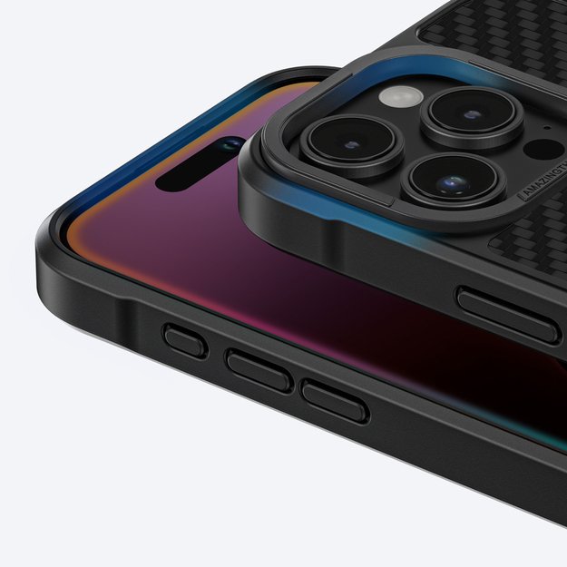 AmazingThing Titan Max Case with 1500D Aramid Fibers for iPhone 16 Pro - Black 3
