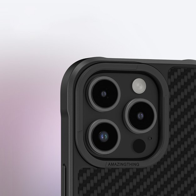 AmazingThing Titan Max Case with 1500D Aramid Fibers for iPhone 16 Pro - Black 10