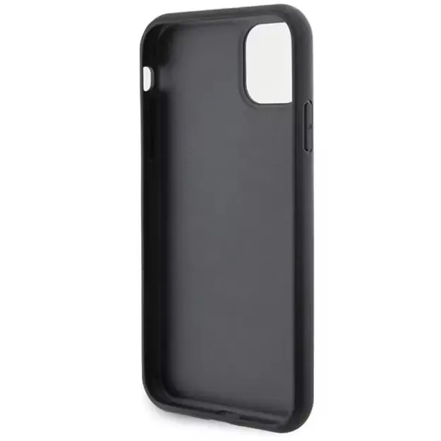 Karl Lagerfeld Quilted K Pattern case for iPhone 11 / Xr - black 6